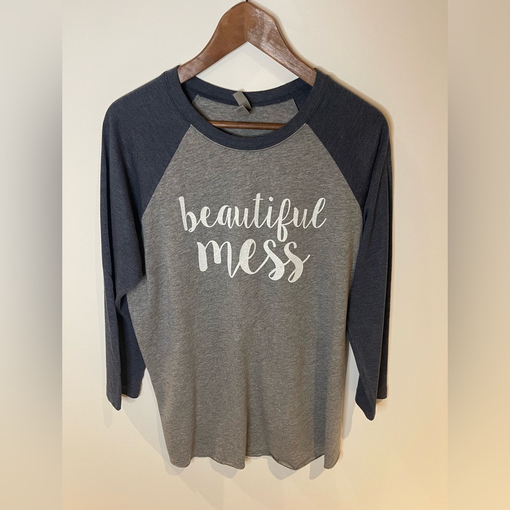 Sarah Hart Music T Shirt, Large, 3/4 length sleeves